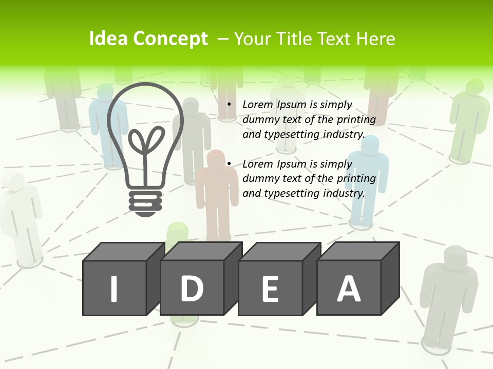 Construct Hand Finance PowerPoint Template