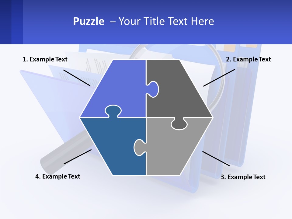 Architect New Human Hand PowerPoint Template
