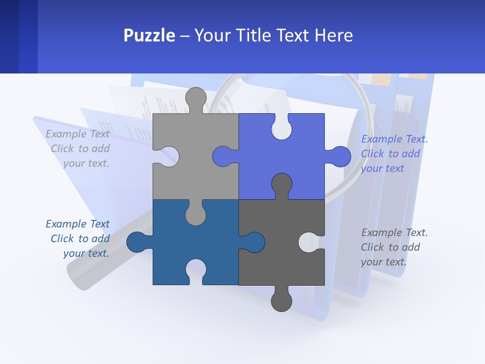 Architect New Human Hand PowerPoint Template