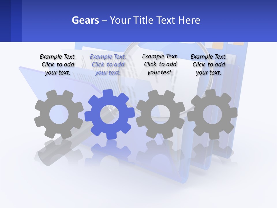 Architect New Human Hand PowerPoint Template