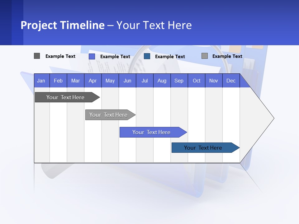 Architect New Human Hand PowerPoint Template