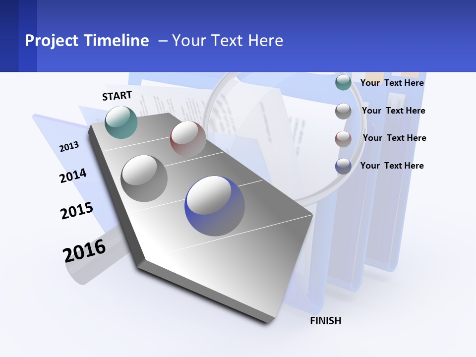 Architect New Human Hand PowerPoint Template