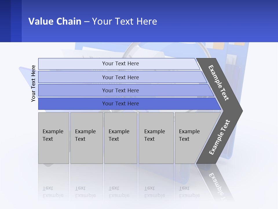 Architect New Human Hand PowerPoint Template