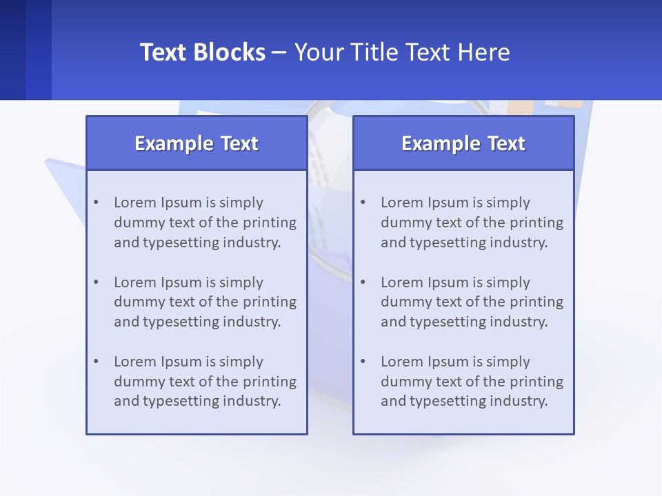 Architect New Human Hand PowerPoint Template