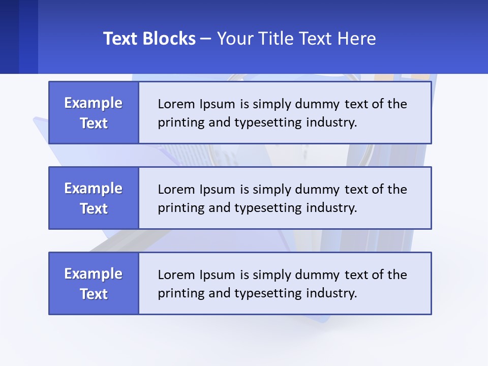 Architect New Human Hand PowerPoint Template