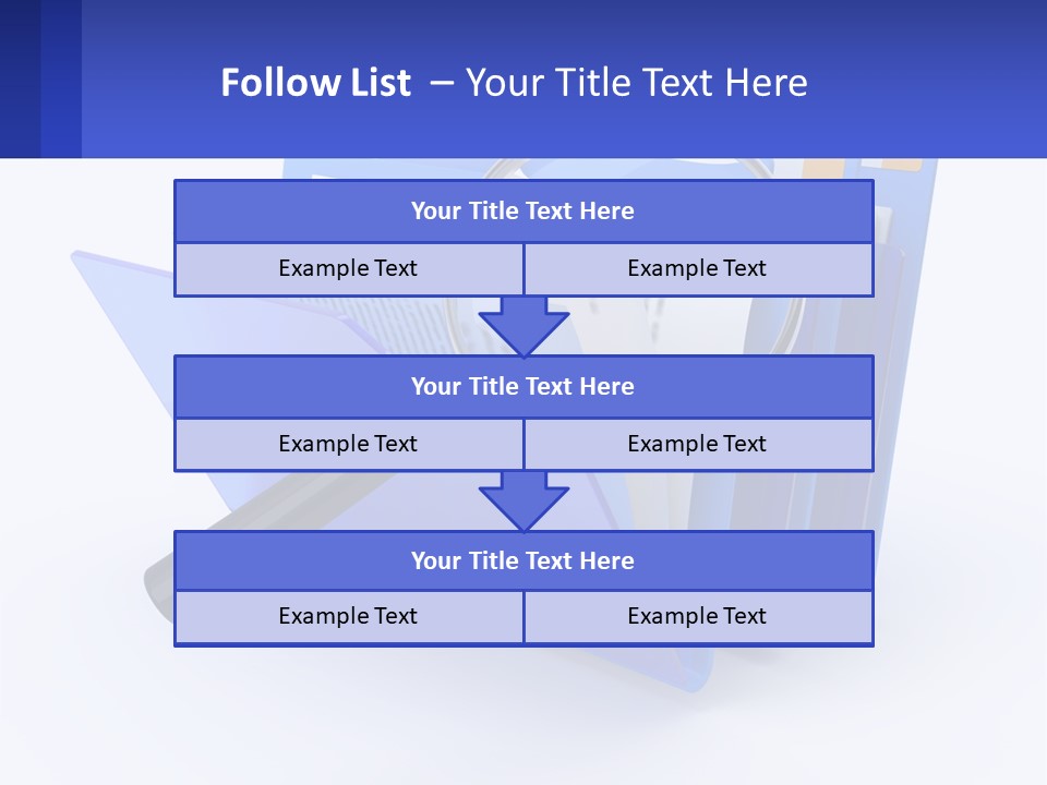 Architect New Human Hand PowerPoint Template