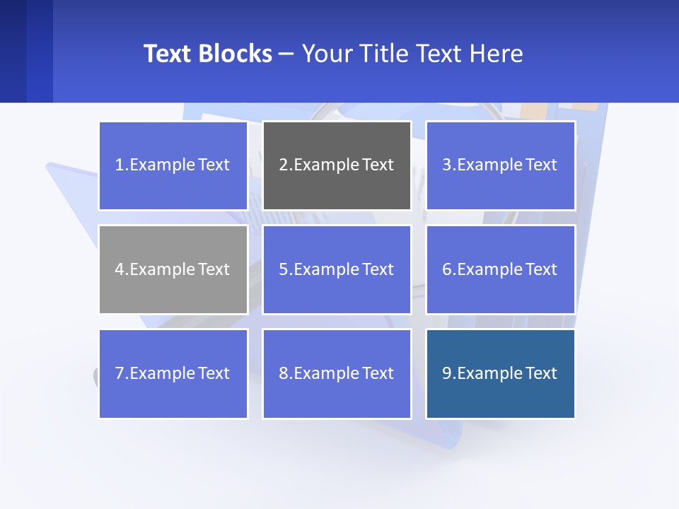 Architect New Human Hand PowerPoint Template