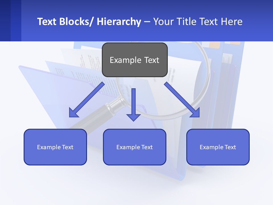 Architect New Human Hand PowerPoint Template