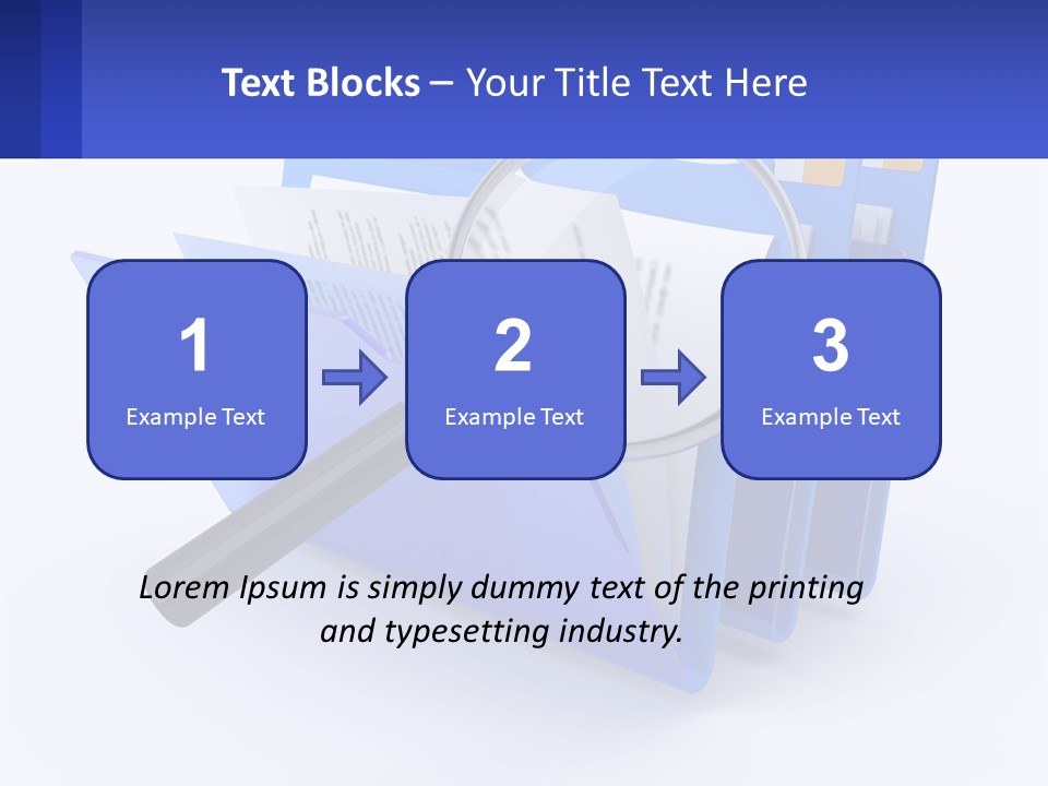 Architect New Human Hand PowerPoint Template