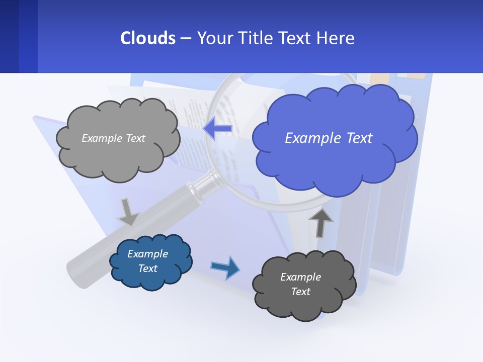 Architect New Human Hand PowerPoint Template