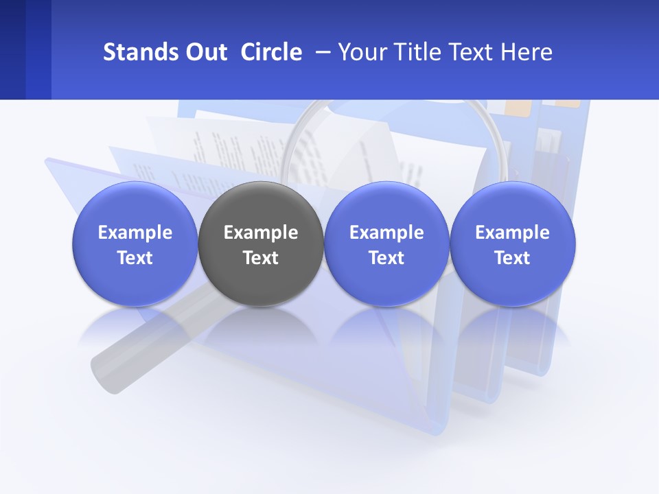 Architect New Human Hand PowerPoint Template