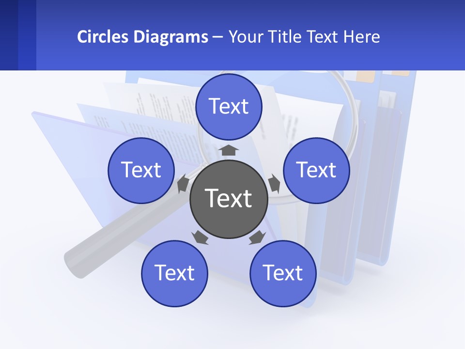 Architect New Human Hand PowerPoint Template