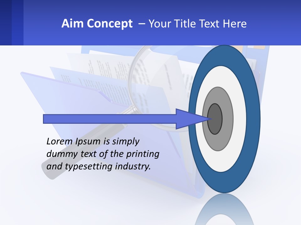 Architect New Human Hand PowerPoint Template