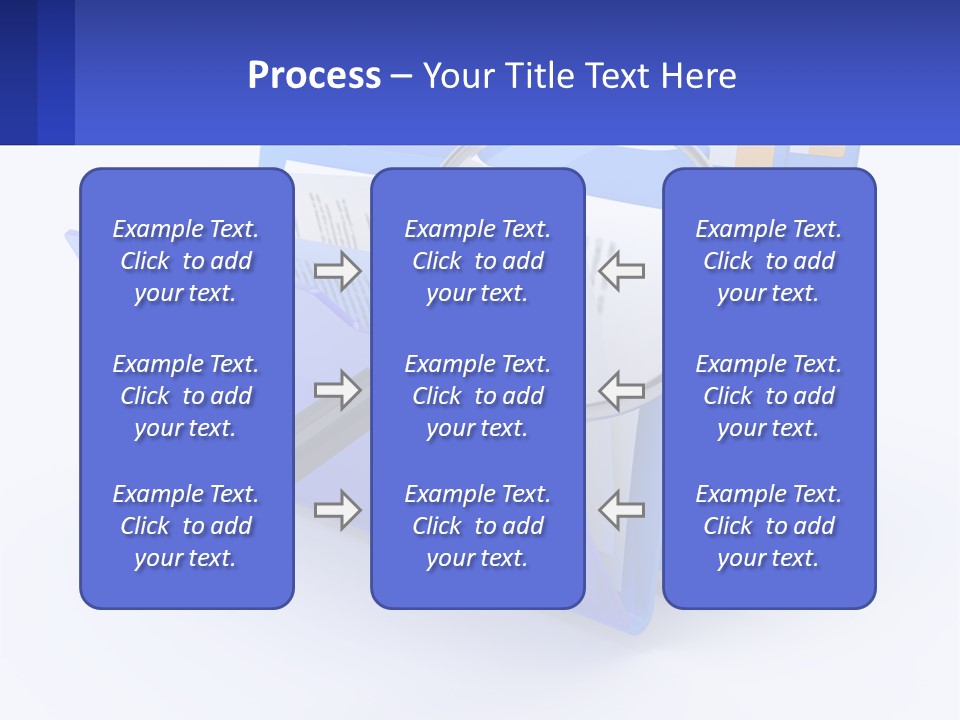 Architect New Human Hand PowerPoint Template