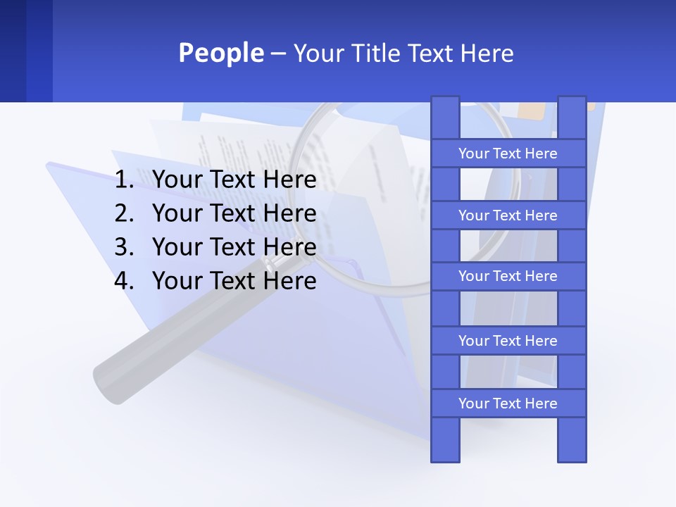 Architect New Human Hand PowerPoint Template