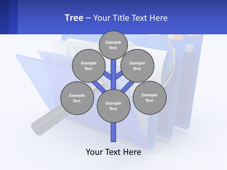 Architect New Human Hand PowerPoint Template