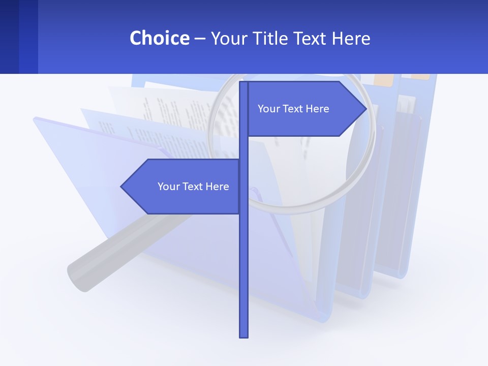 Architect New Human Hand PowerPoint Template