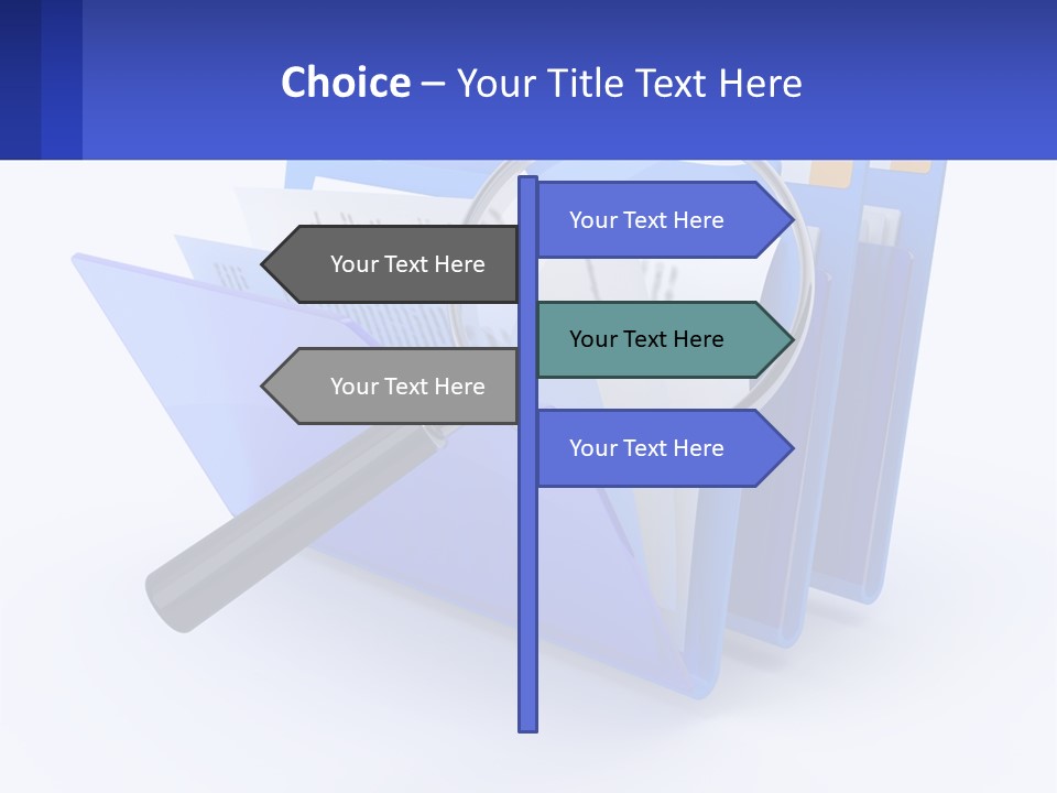 Architect New Human Hand PowerPoint Template