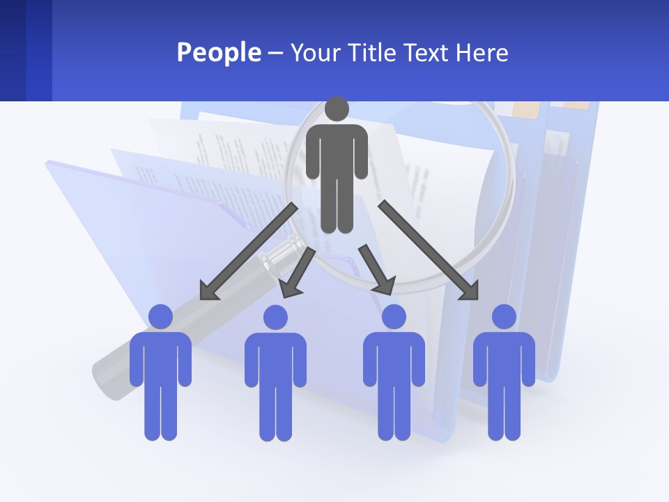 Architect New Human Hand PowerPoint Template