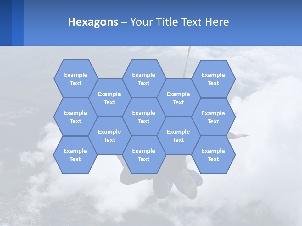 Lawn Hand Model PowerPoint Template