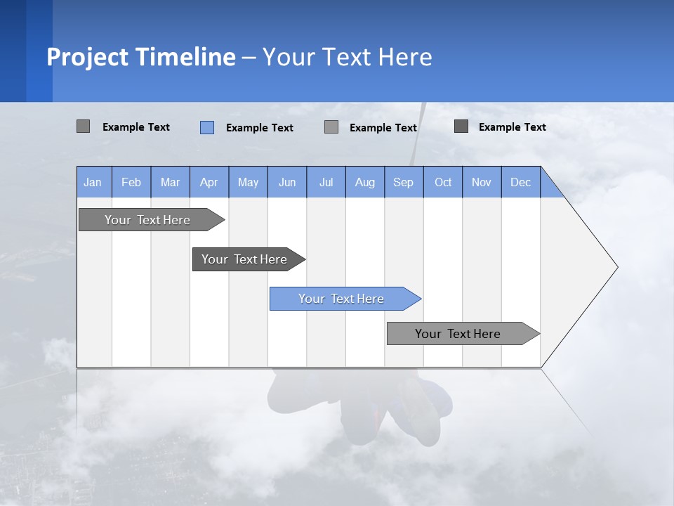 Lawn Hand Model PowerPoint Template