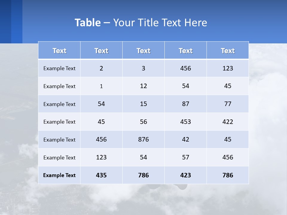 Lawn Hand Model PowerPoint Template