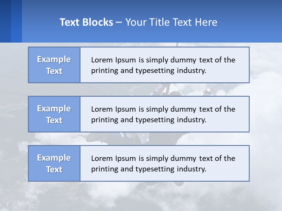 Lawn Hand Model PowerPoint Template