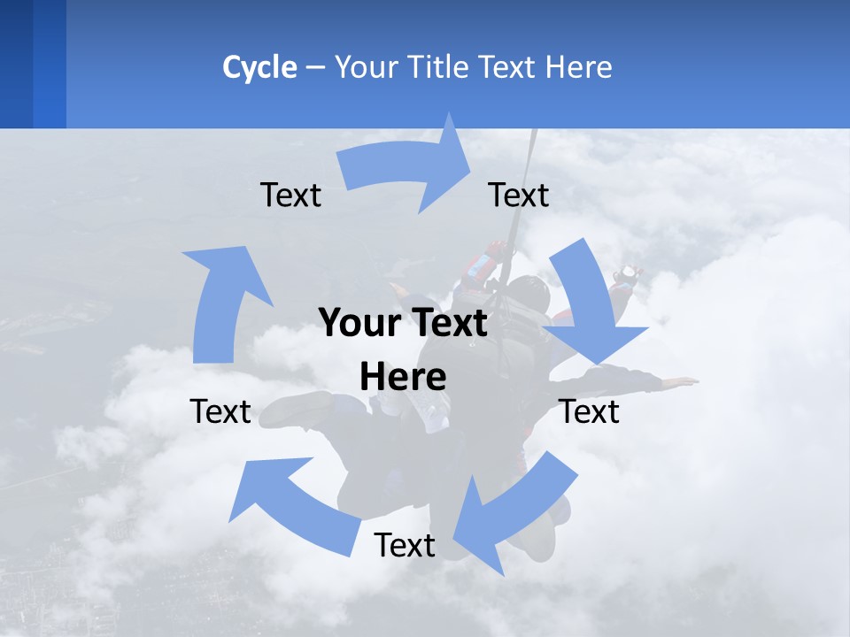 Lawn Hand Model PowerPoint Template