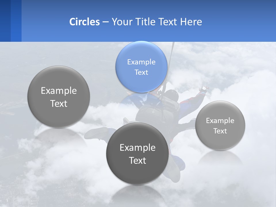 Lawn Hand Model PowerPoint Template