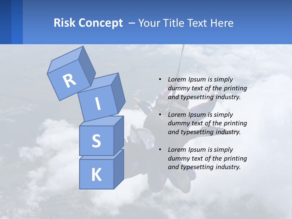 Lawn Hand Model PowerPoint Template