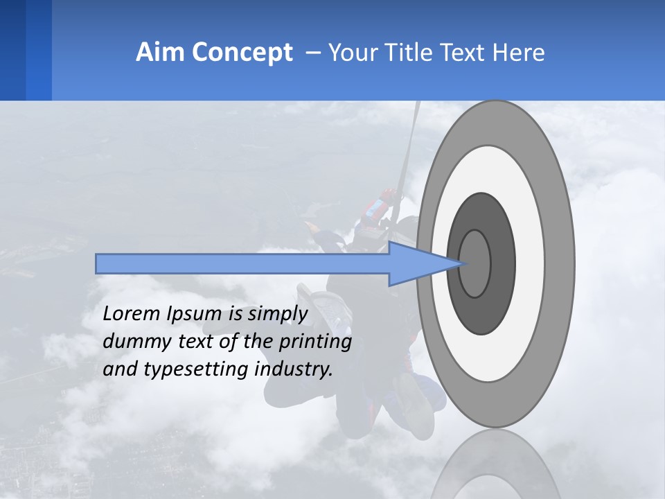 Lawn Hand Model PowerPoint Template