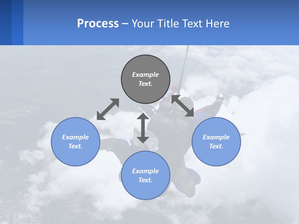 Lawn Hand Model PowerPoint Template