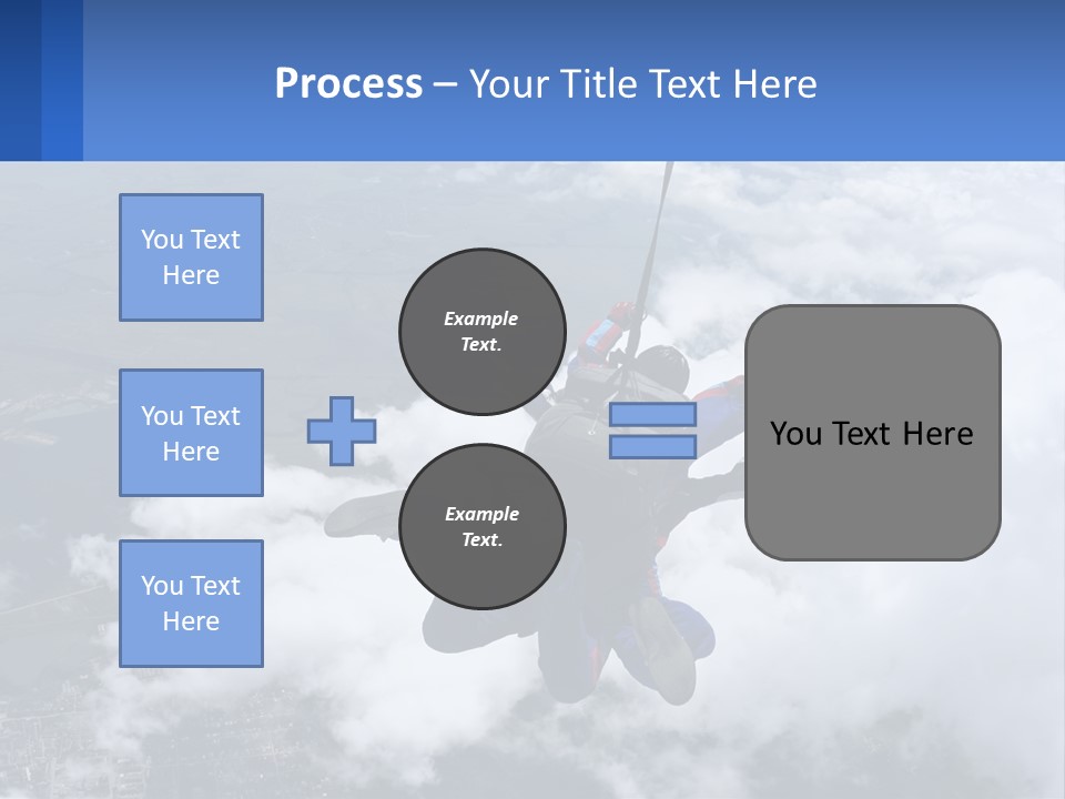 Lawn Hand Model PowerPoint Template