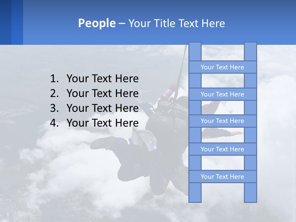 Lawn Hand Model PowerPoint Template