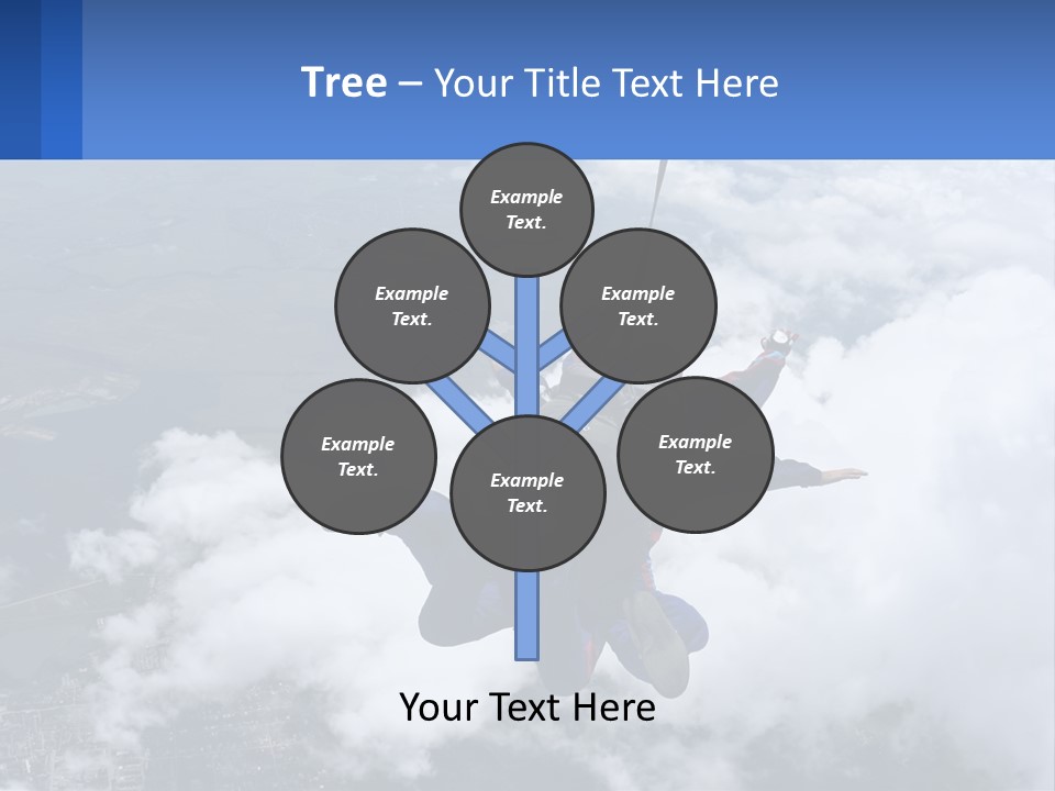 Lawn Hand Model PowerPoint Template