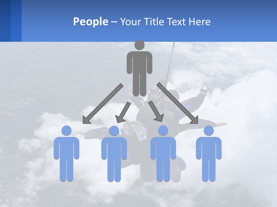 Lawn Hand Model PowerPoint Template