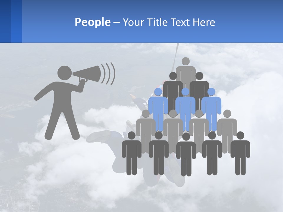 Lawn Hand Model PowerPoint Template