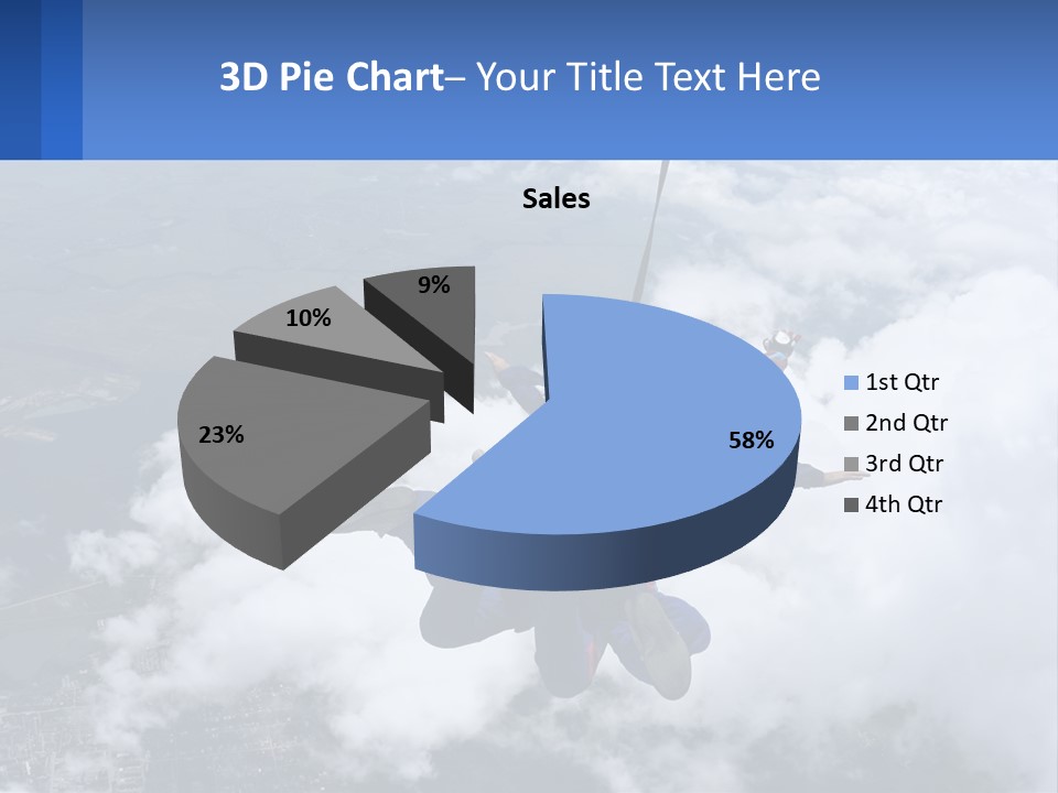 Lawn Hand Model PowerPoint Template