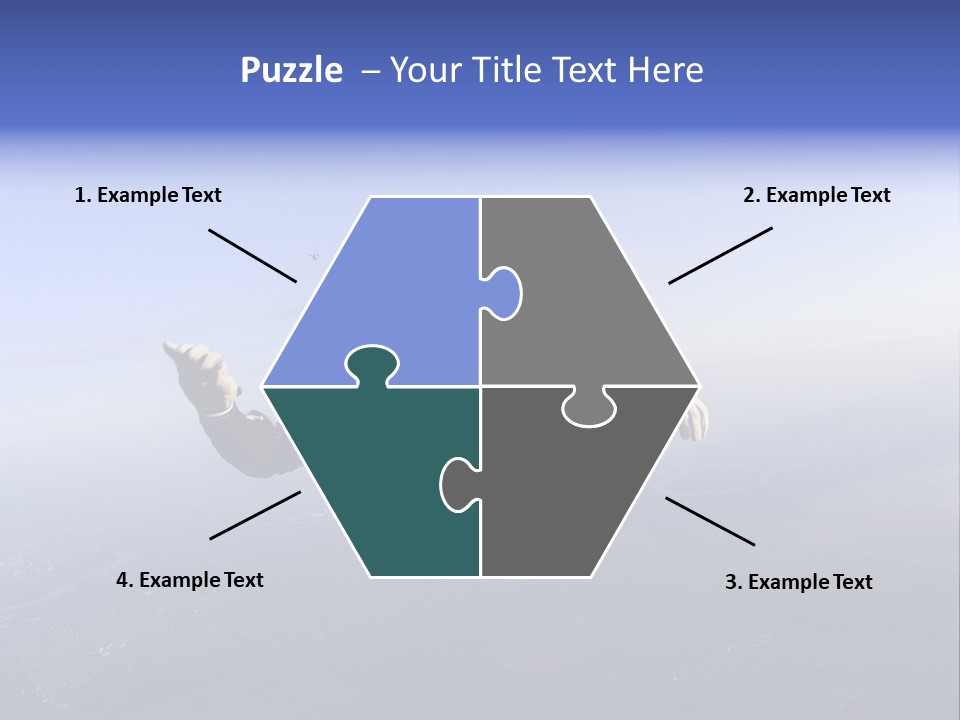 Hand New Business PowerPoint Template