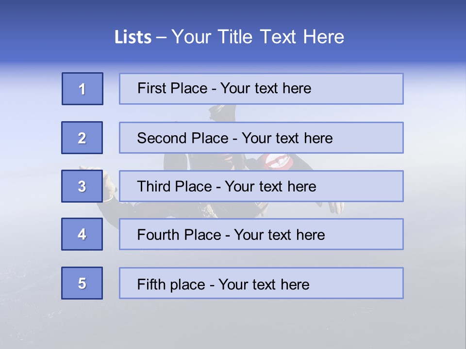 Hand New Business PowerPoint Template