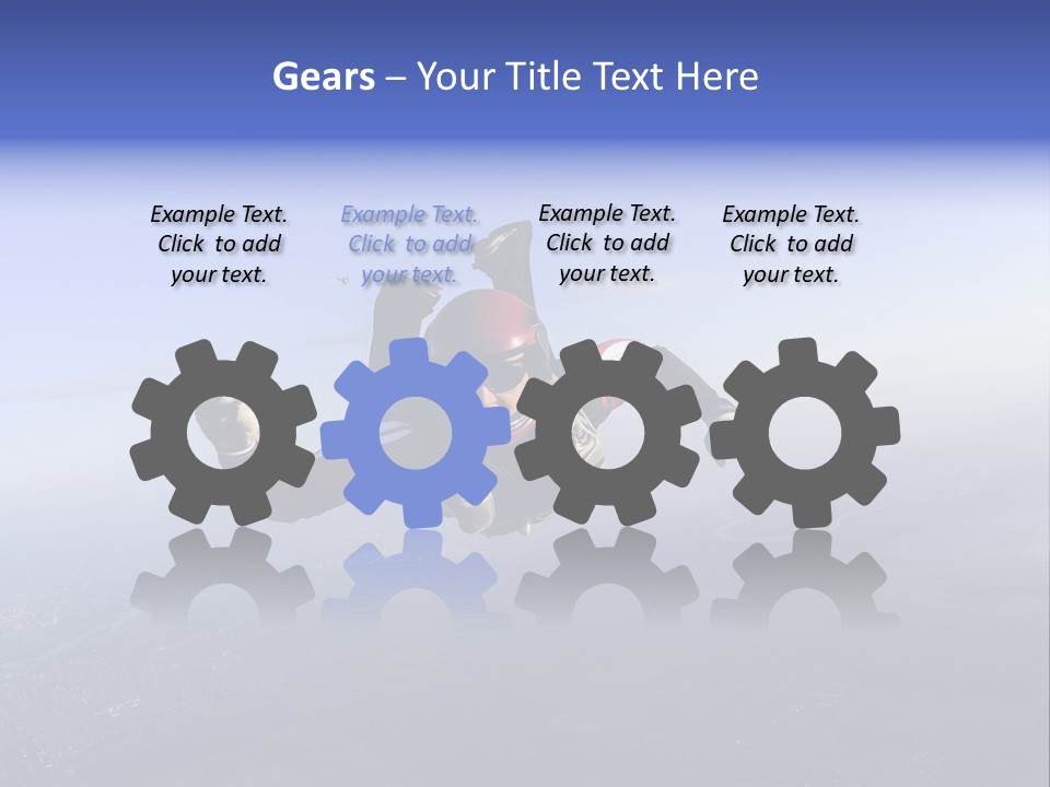 Hand New Business PowerPoint Template