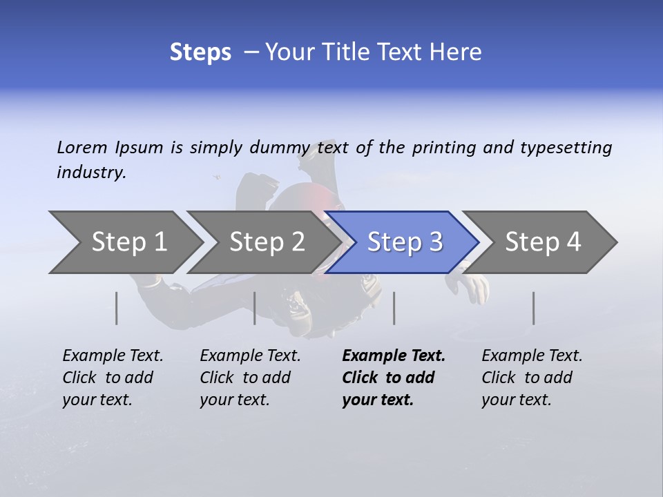 Hand New Business PowerPoint Template
