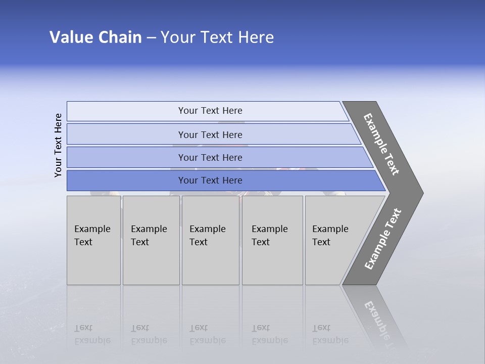 Hand New Business PowerPoint Template
