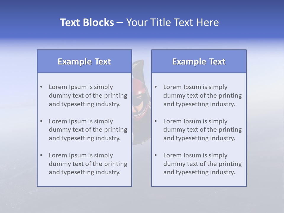 Hand New Business PowerPoint Template