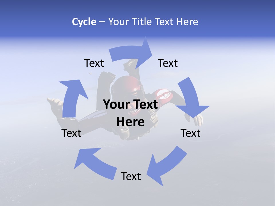 Hand New Business PowerPoint Template