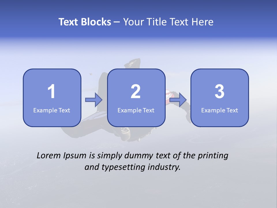 Hand New Business PowerPoint Template