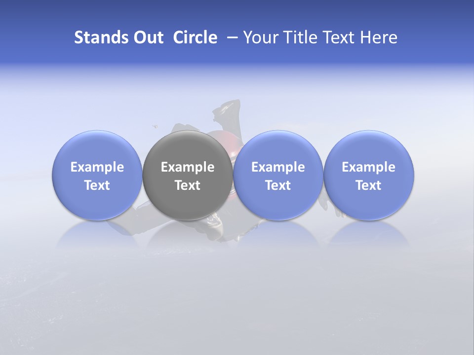 Hand New Business PowerPoint Template