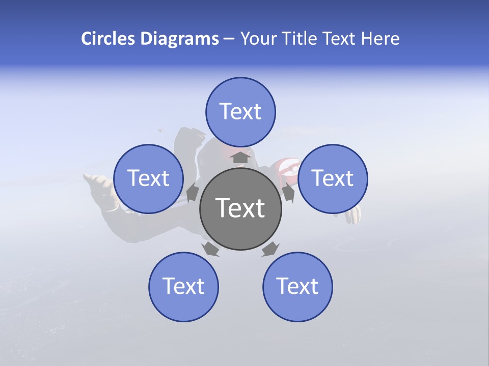 Hand New Business PowerPoint Template