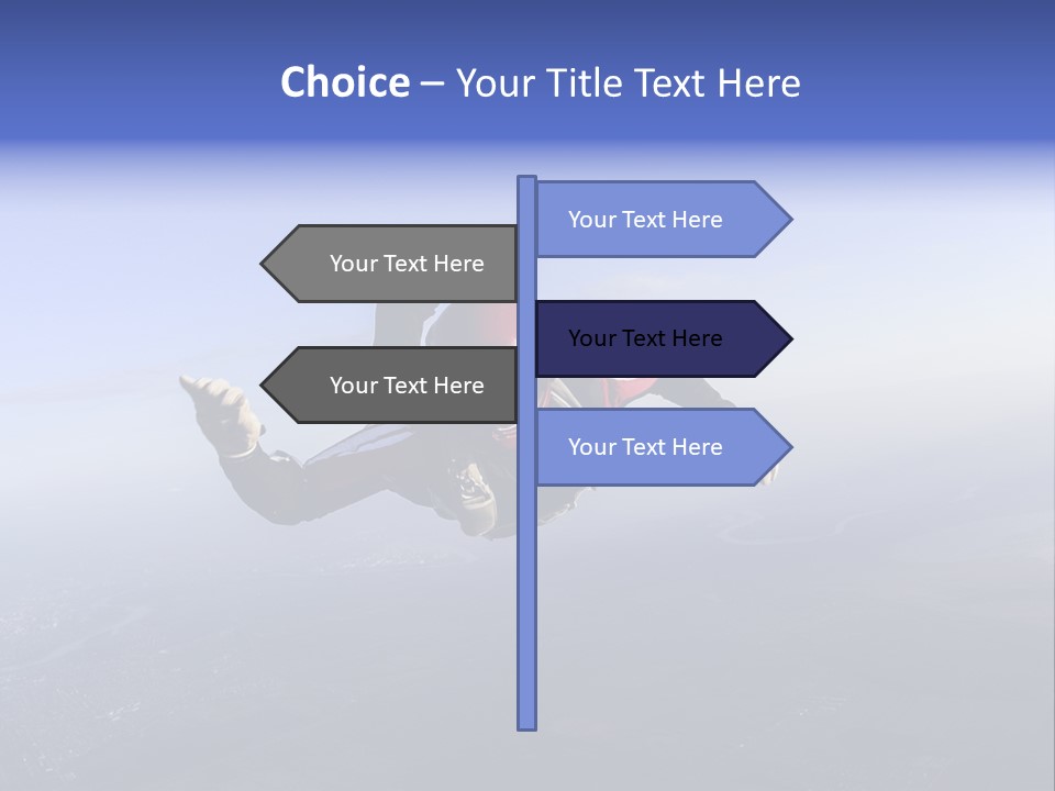 Hand New Business PowerPoint Template