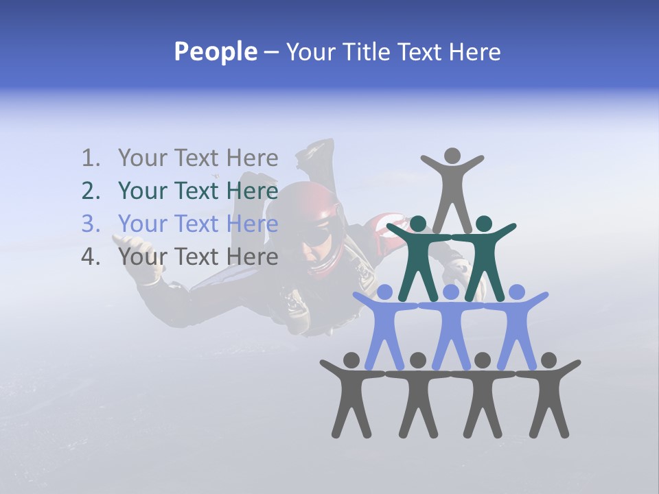 Hand New Business PowerPoint Template